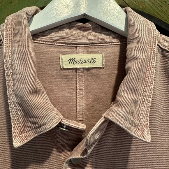 ☀️ MADEWELL Ashford Chore Jacket in Vintage Petal - Picture 5 of 10